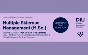Angebot Studiengang Multiple Sklerose Management (M.S.c)