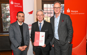 Fördermittelübergabe der Naspa Stiftung an die DMSG Hessen
