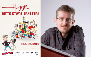 Caricatura in Kassel zeigt Hubbe-Ausstellung: „Bitte etwas ernster!“